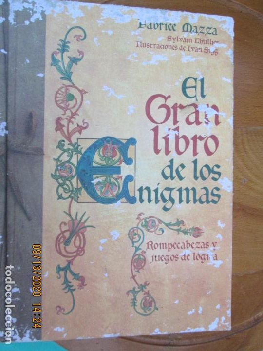 Libros de segunda mano: EL GRAN LIBRO DE LOS ENIGMAS - FABRICE MAZZA - CIRCULO DE LECTORES 2008. - Foto 1