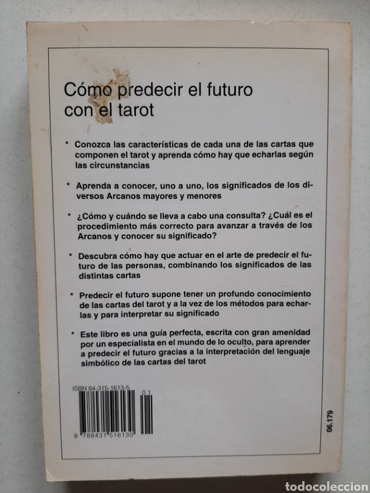 Libros de segunda mano: C&Oacute;MO PREDECIR EL FUTURO CON EL TAROT - Hugo Mayer - Foto 4