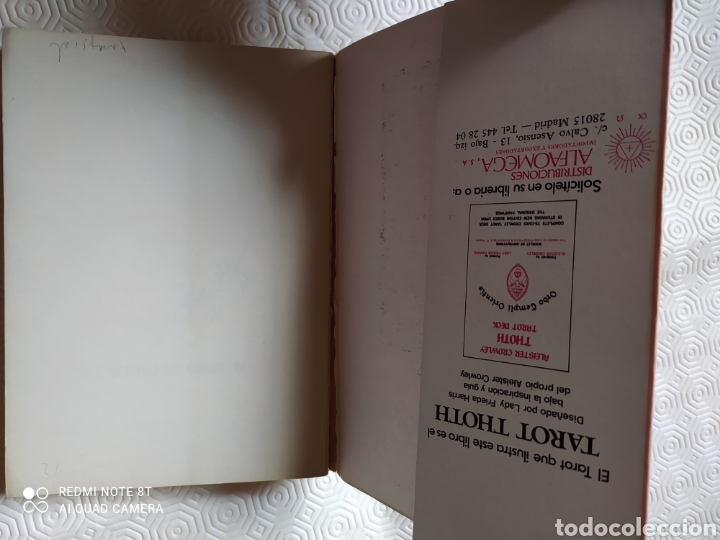 Libros de segunda mano: El Libro de Thot tarot egipcio - Foto 3