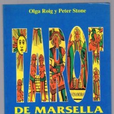 Libros de segunda mano: TAROT DE MARSELLA SUPER FÁCIL OLGA ROIG Y PETER STONE