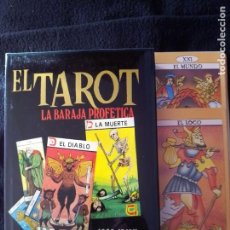 Libros de segunda mano: EL TAROT LA BARAJA PROFÉTICA. MAS BARAJA CON LOS 22 ARCANOS MAYORES DEL TAROT. Lote 275788118
