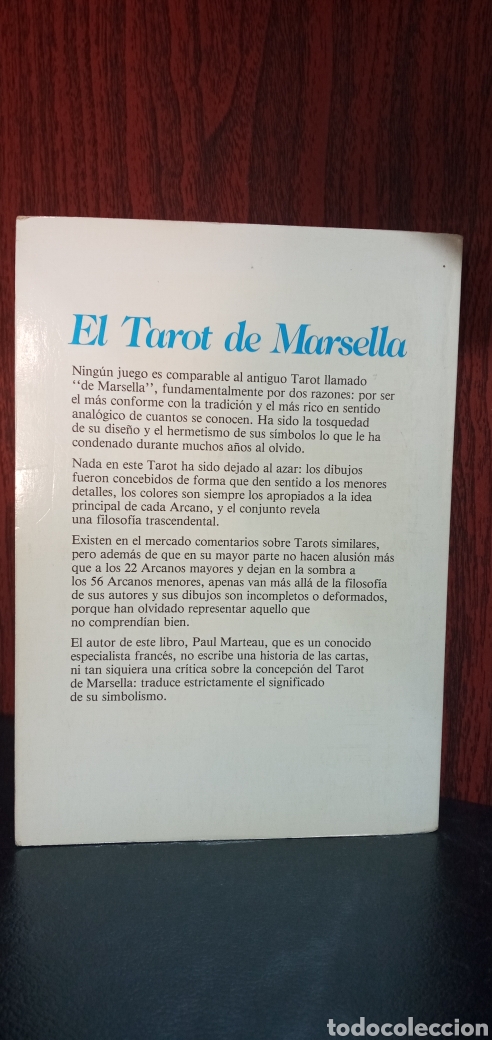 Libros de segunda mano: EL TAROT DE MARSELLA. LA TABLA ESMERALDA. - Foto 4