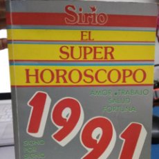 Libros de segunda mano: EL SUPER HORÓSCOPO 1991. L.22975-2. Lote 285450328