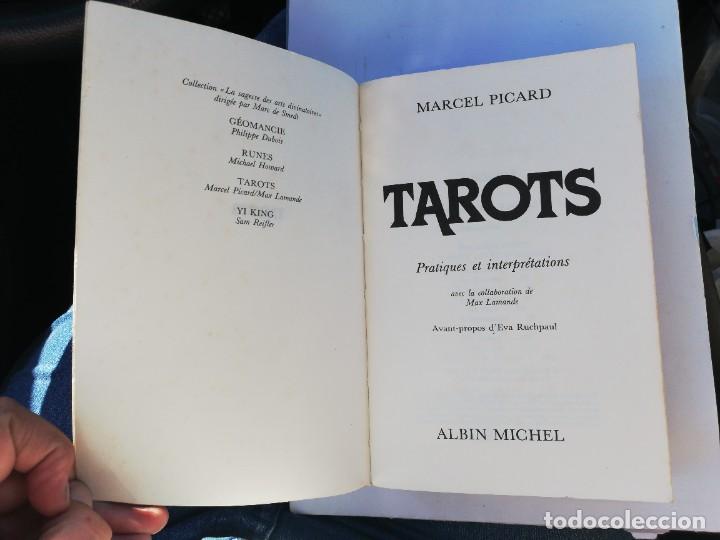 Libros de segunda mano: Tarots. Practiques et interpr&eacute;tations. Marcel Picard. (Franc&eacute;s) 1987 - Foto 2