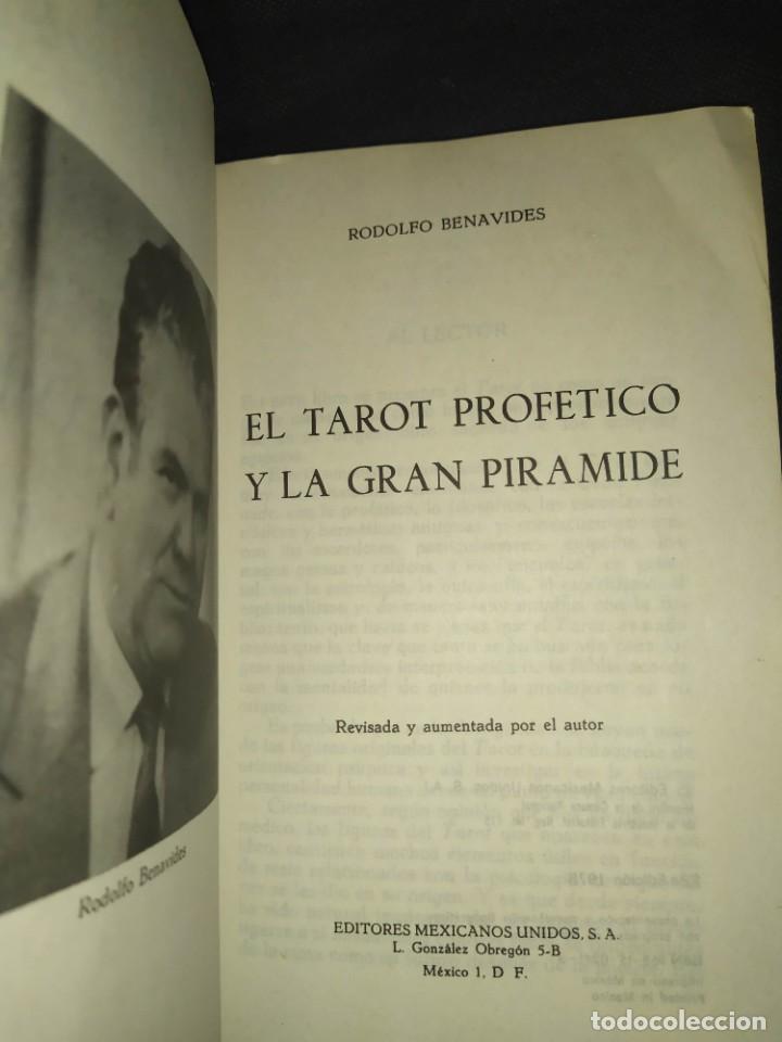 Libros de segunda mano: EL TAROT PROFETICO - RODOLFO BENAVIDES - Foto 3