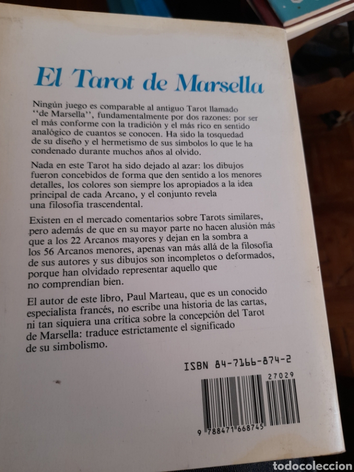 Libros de segunda mano: El Tarot de Marsella - Foto 2