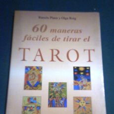 Libros de segunda mano: 60 MANERAS FÁCILES DE TIRAR EL TAROT (GUÍA SENCILLA Y PRÁCTICA) RAMÓN PLANA & OLGA ROIG - KARMA 7. Lote 343053578