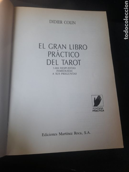 Libros de segunda mano: El gran libro pr&aacute;ctico del Tarot - Foto 4