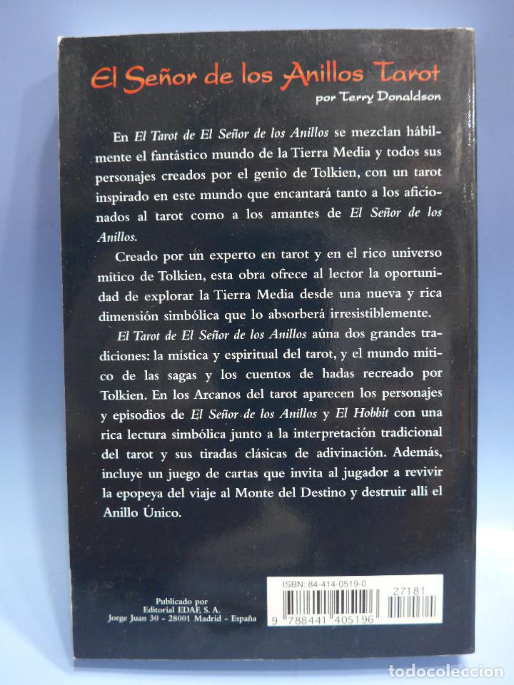 Libros de segunda mano: LIBRO DEL TAROT EL SE&Ntilde;OR DE LOS ANILLOS - Foto 4