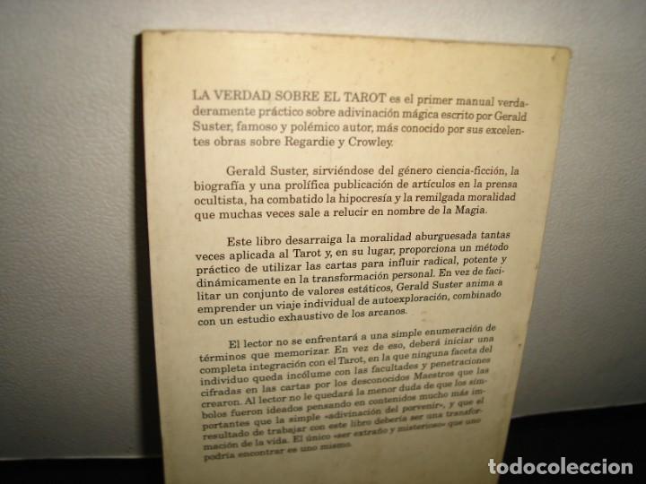Libros de segunda mano: 30- LA VERDAD SOBRE EL TAROT - GERALD SUSTER - Foto 3