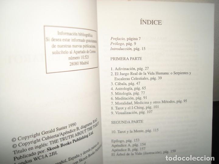 Libros de segunda mano: 30- LA VERDAD SOBRE EL TAROT - GERALD SUSTER - Foto 4