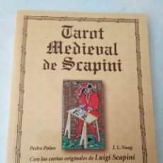 Libros de segunda mano: TAROT MEDIEVAL DE SCAPINI ( SOLO LIBRO ). Lote 364499966