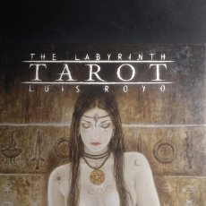Libros de segunda mano: THE LABYRINTH TAROT - LUIS ROYO. Lote 394286729