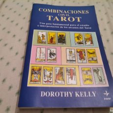 Libros de segunda mano: COMBINACIONES CON EL TAROT GUÍA FUNDAMENTAL ESTUDIO INTERPRETACIÓN ARCANOS DEL TAROT DOROTHY KELLY. Lote 401171384