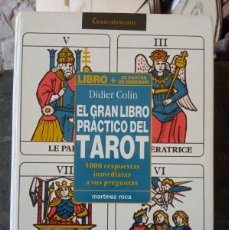 Libros de segunda mano: EL GRAN LIBRO PRACTICO DEL TAROT 5000 RESPUESTAS ( DIDIER COLIN ) ¡BUEN ESTADO! TAPA DURA 1991
