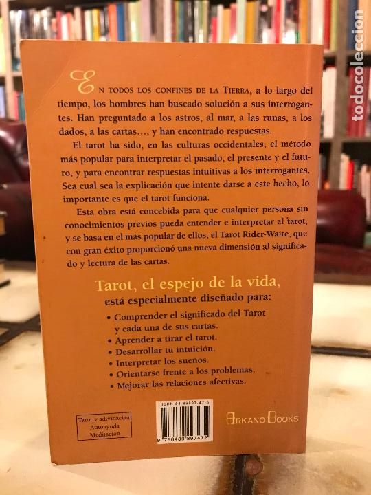Libros de segunda mano: Tarot. El espejo de la vida. Mario Montano. - Foto 2