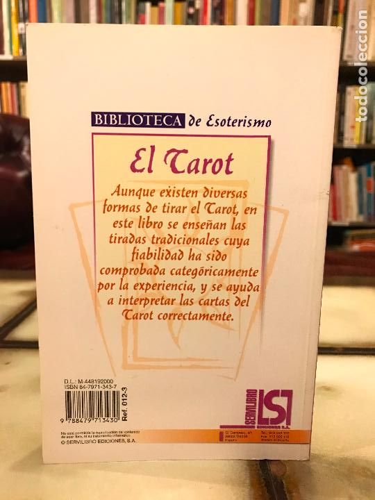 Libros de segunda mano: El Tarot. Biblioteca de Esoterismo. - Foto 2