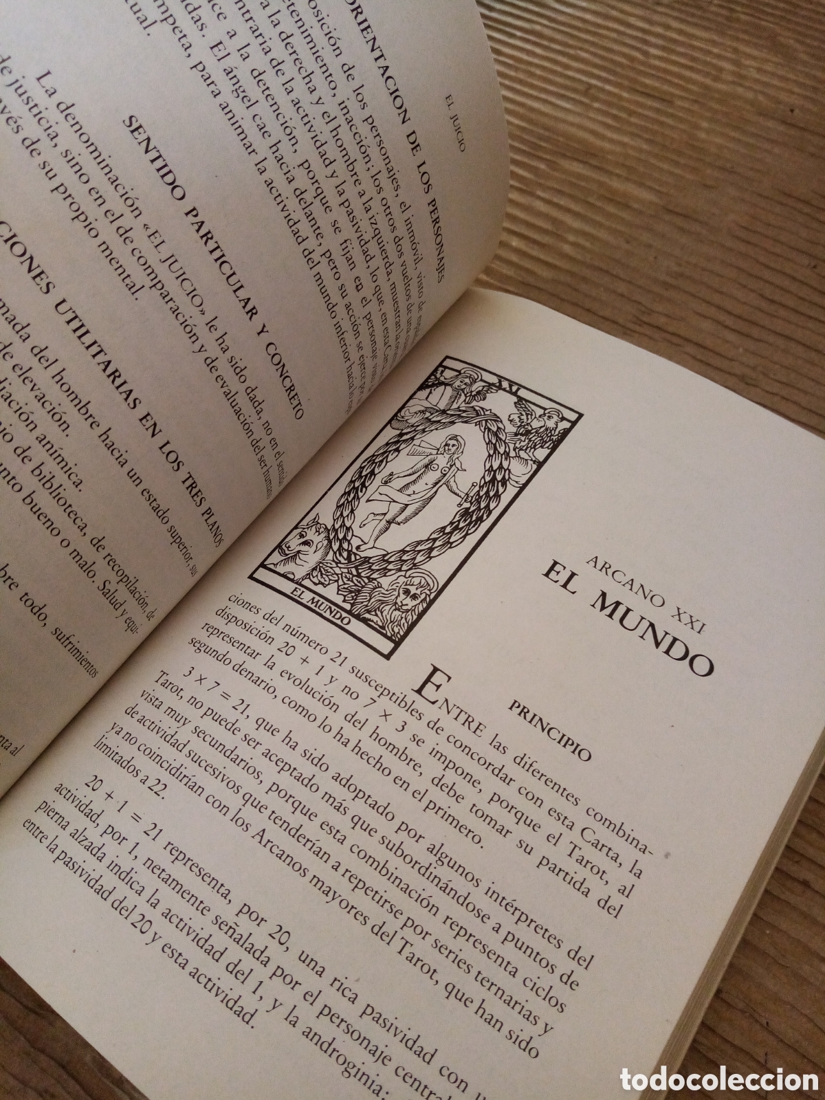 Libros de segunda mano: El Tarot de Marsella. La tabla esmeralda. - Foto 7