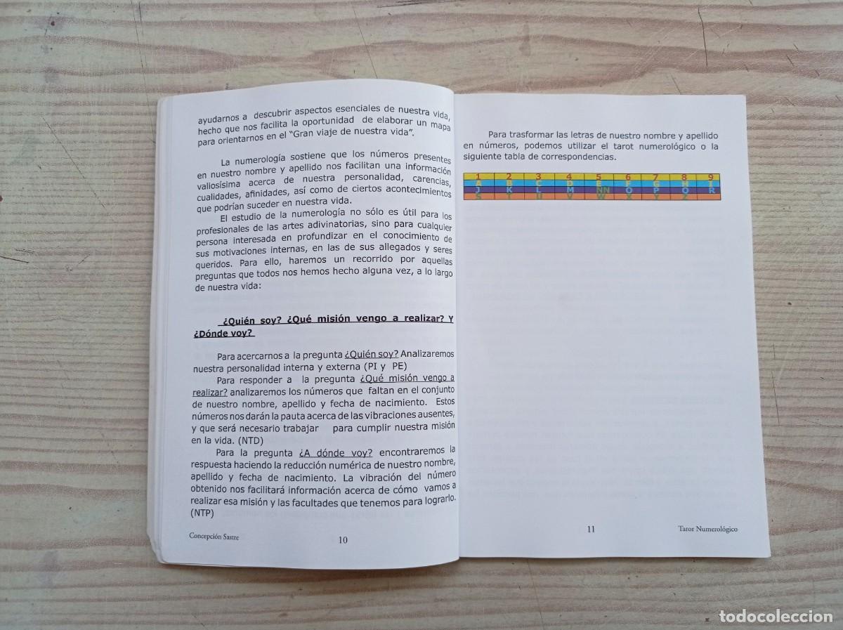 Libros de segunda mano: Tarot Numerologico - Concepcion Sastre - 2017 - Mandala Ediciones - Foto 3