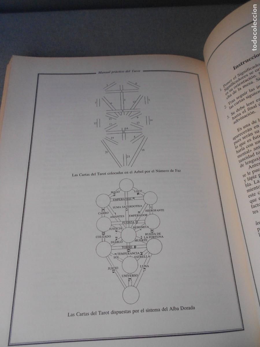 Libros de segunda mano: MANUAL PRACTICO DEL TAROT - Foto 8