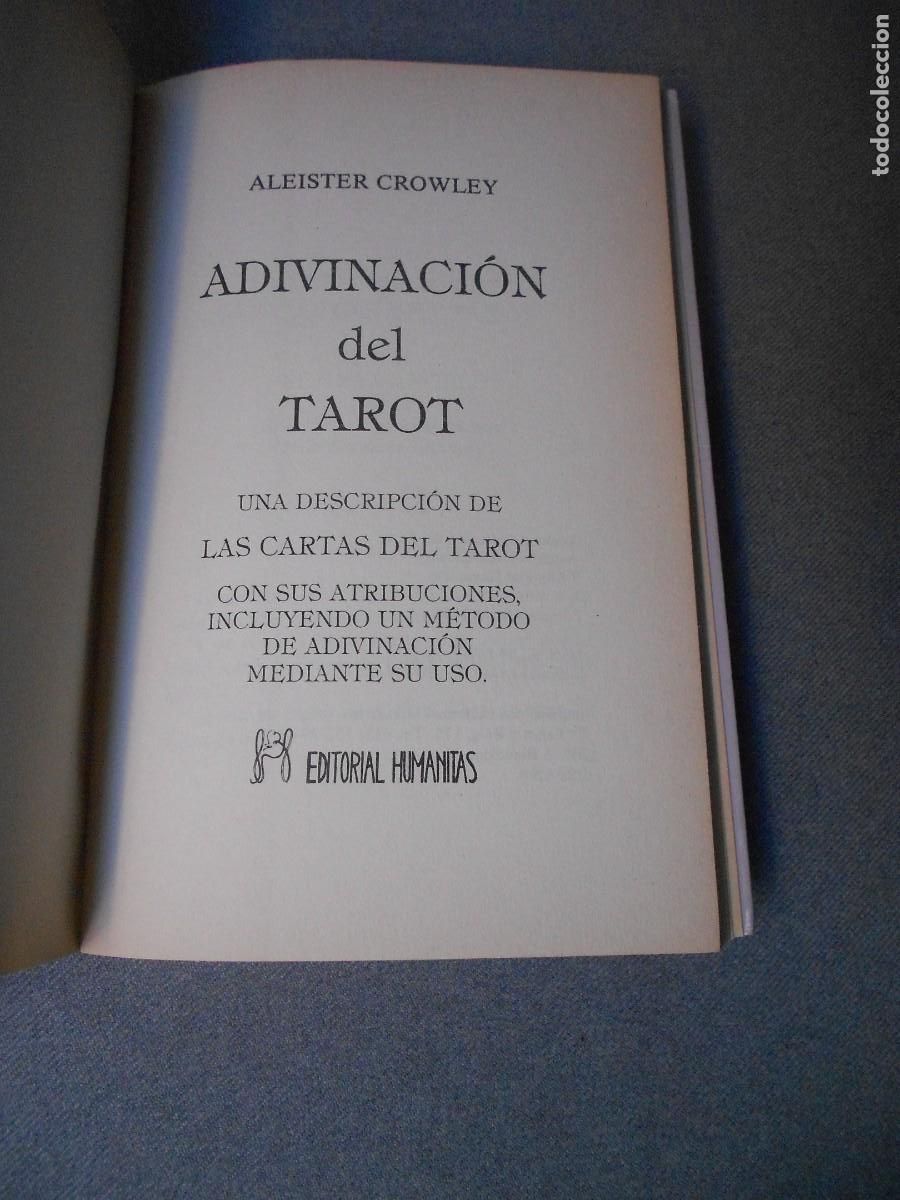 Libros de segunda mano: ADIVINACION DEL TAROT - Foto 2