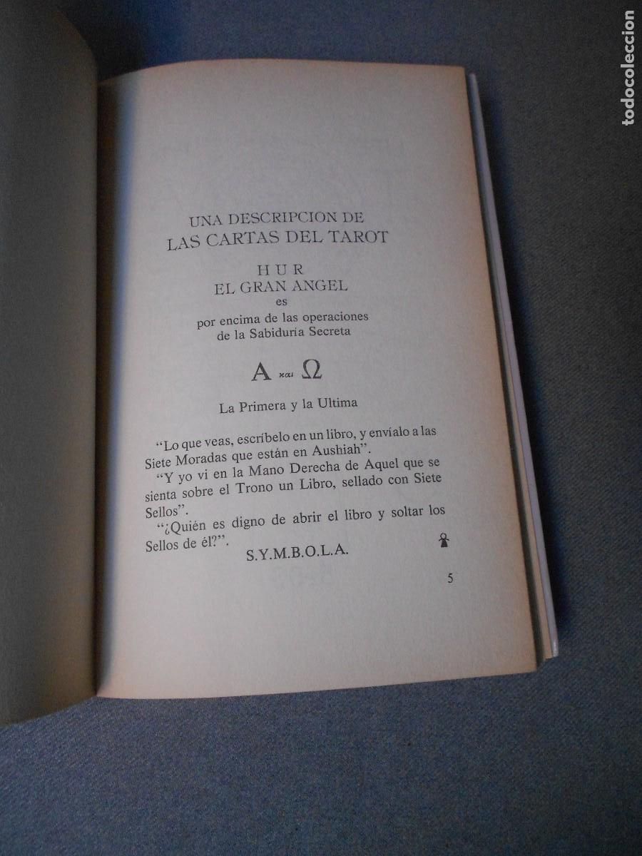 Libros de segunda mano: ADIVINACION DEL TAROT - Foto 3