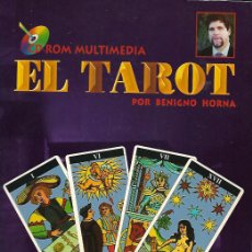 Libros de segunda mano: LIBRETO DE 24 PAGINAS DE EL TAROT PARA MANEJAR EL CD ROM MULTIMEDIA