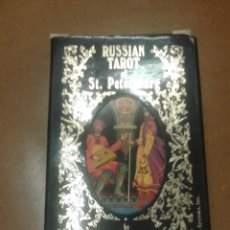 Libros de segunda mano: RUSSIAN TAROT OF ST, PETERSBURG ( 78 CARTAS) COMPLETE WITH INSTRUTIONS