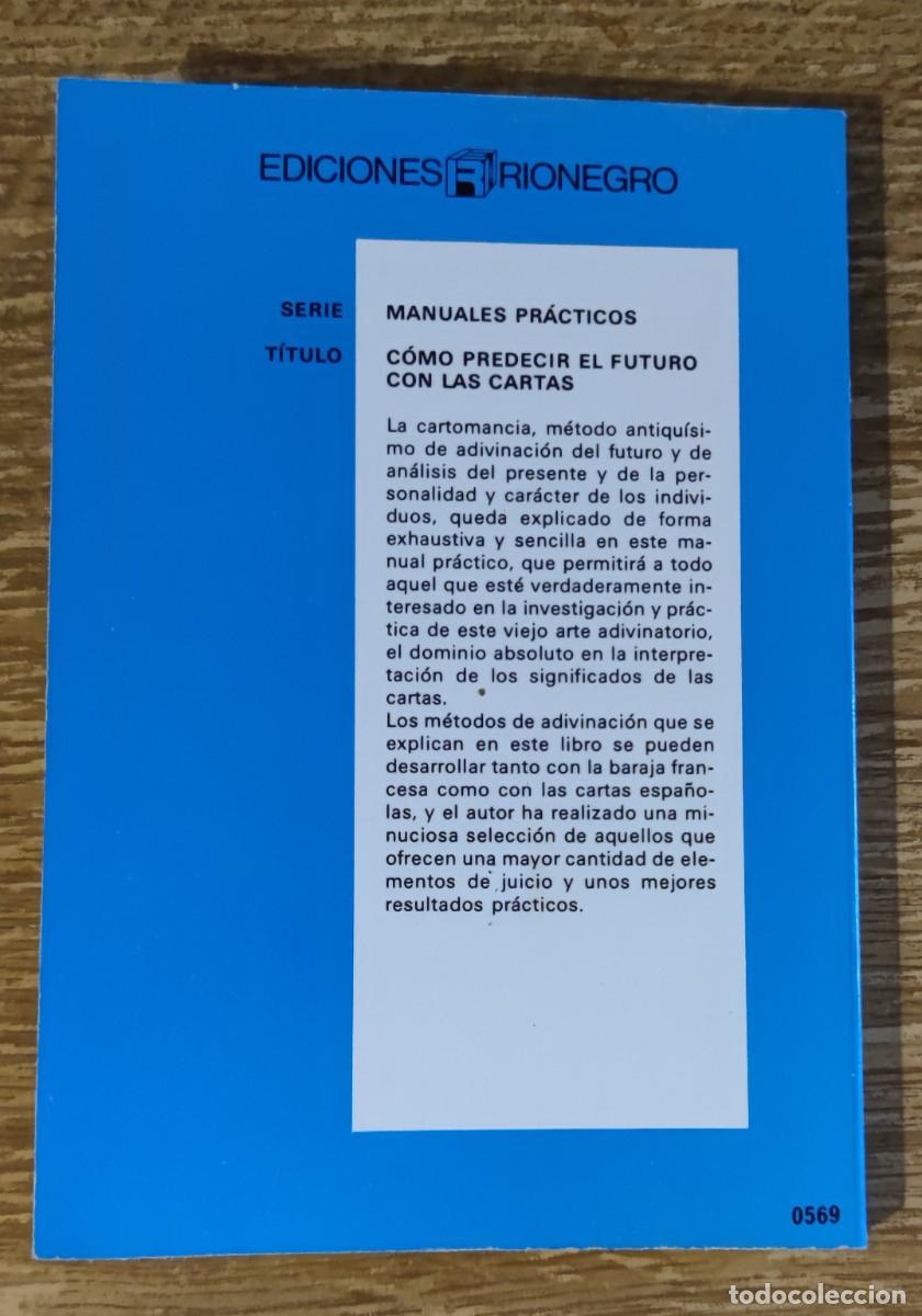 Libros de segunda mano: Libro - C&oacute;mo predecir el futuro con las cartas (1983) Flora Balkan - Foto 4