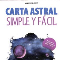 Libros de segunda mano: CARTA ASTRAL - SIMPLE Y FÁCIL