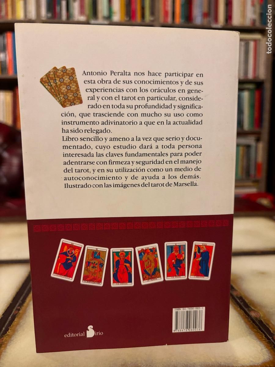 Libros de segunda mano: El Tarot. Su interpretaci&oacute;n. Antonio Peralta - Foto 2