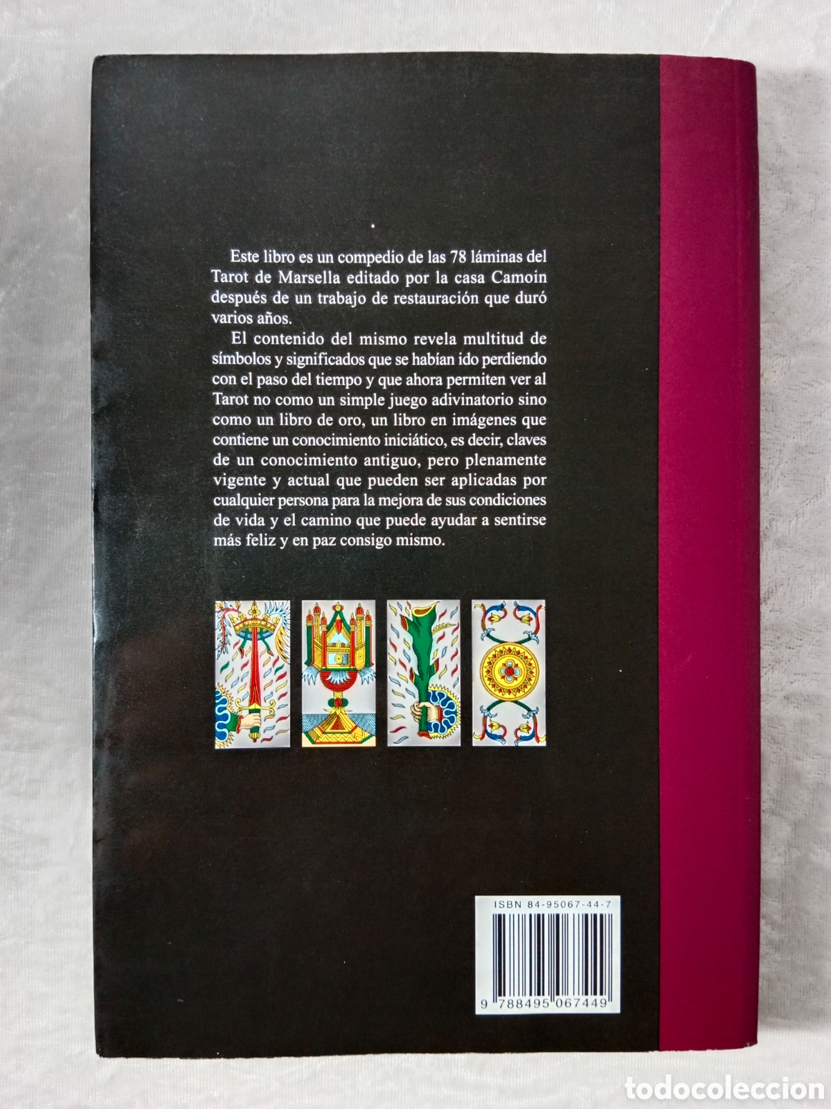 Libros de segunda mano: EL LIBRO DE ORO, EL TAROT DE MARSELLA, DANIEL PASCAL Y ENCARNA S&Aacute;NCHEZ - Foto 2