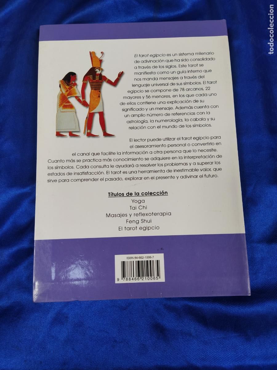 Libros de segunda mano: EL TAROT EGIPCIO LIBRO - Foto 2