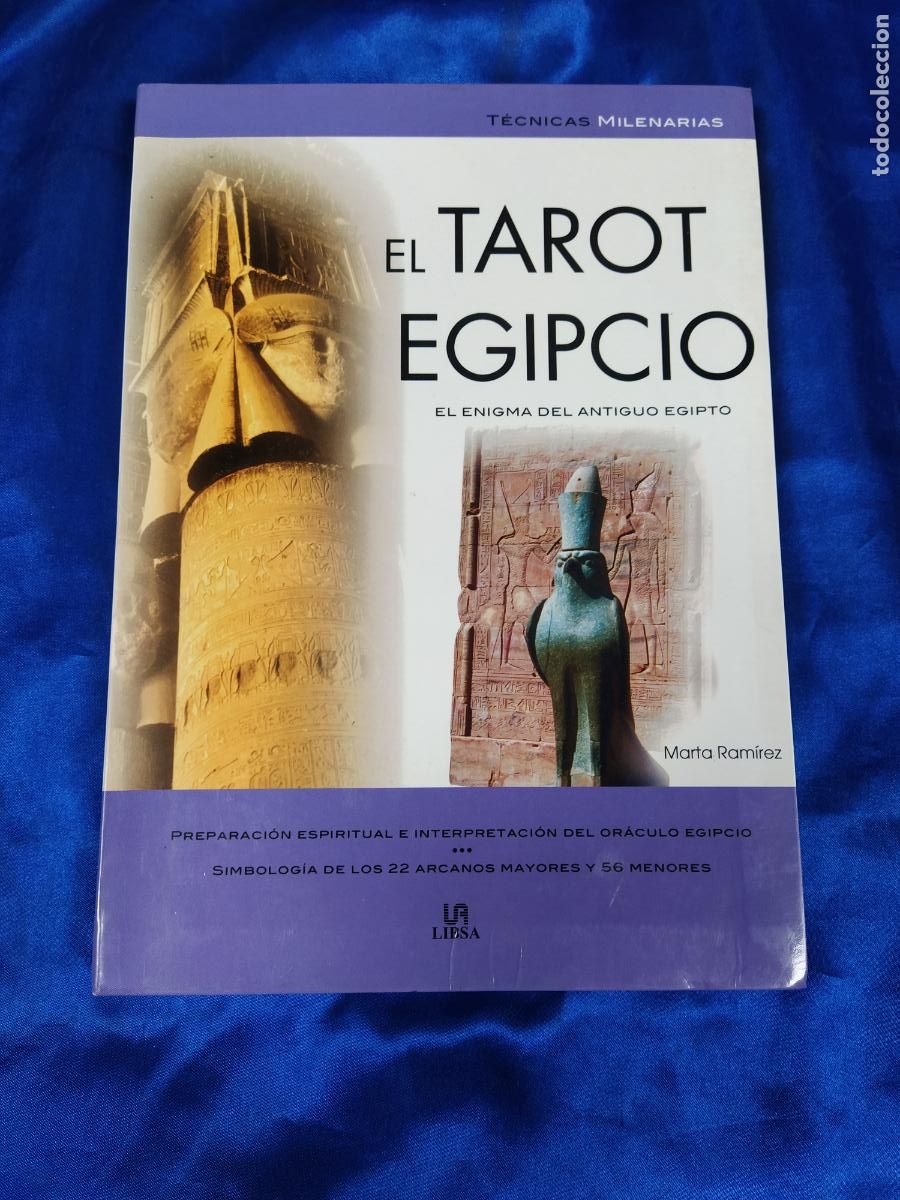 Libros de segunda mano: EL TAROT EGIPCIO LIBRO - Foto 1