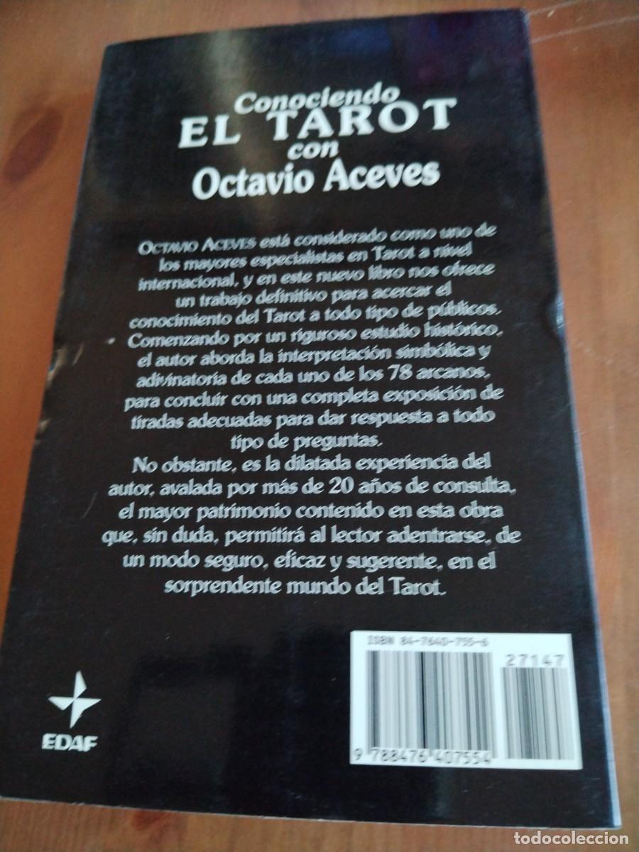 Libros de segunda mano: Conociendo el tarot con Octavio Aceves - Foto 3