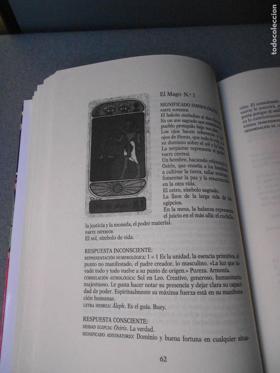Libros de segunda mano: EL TAROT EGIPCIO. MARGARITA ARNAL - Foto 6