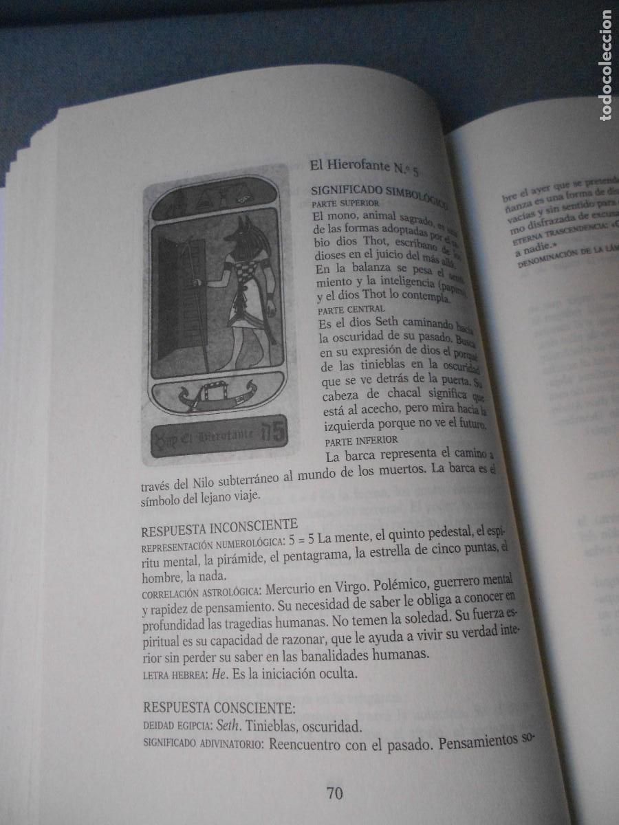 Libros de segunda mano: EL TAROT EGIPCIO. MARGARITA ARNAL - Foto 7