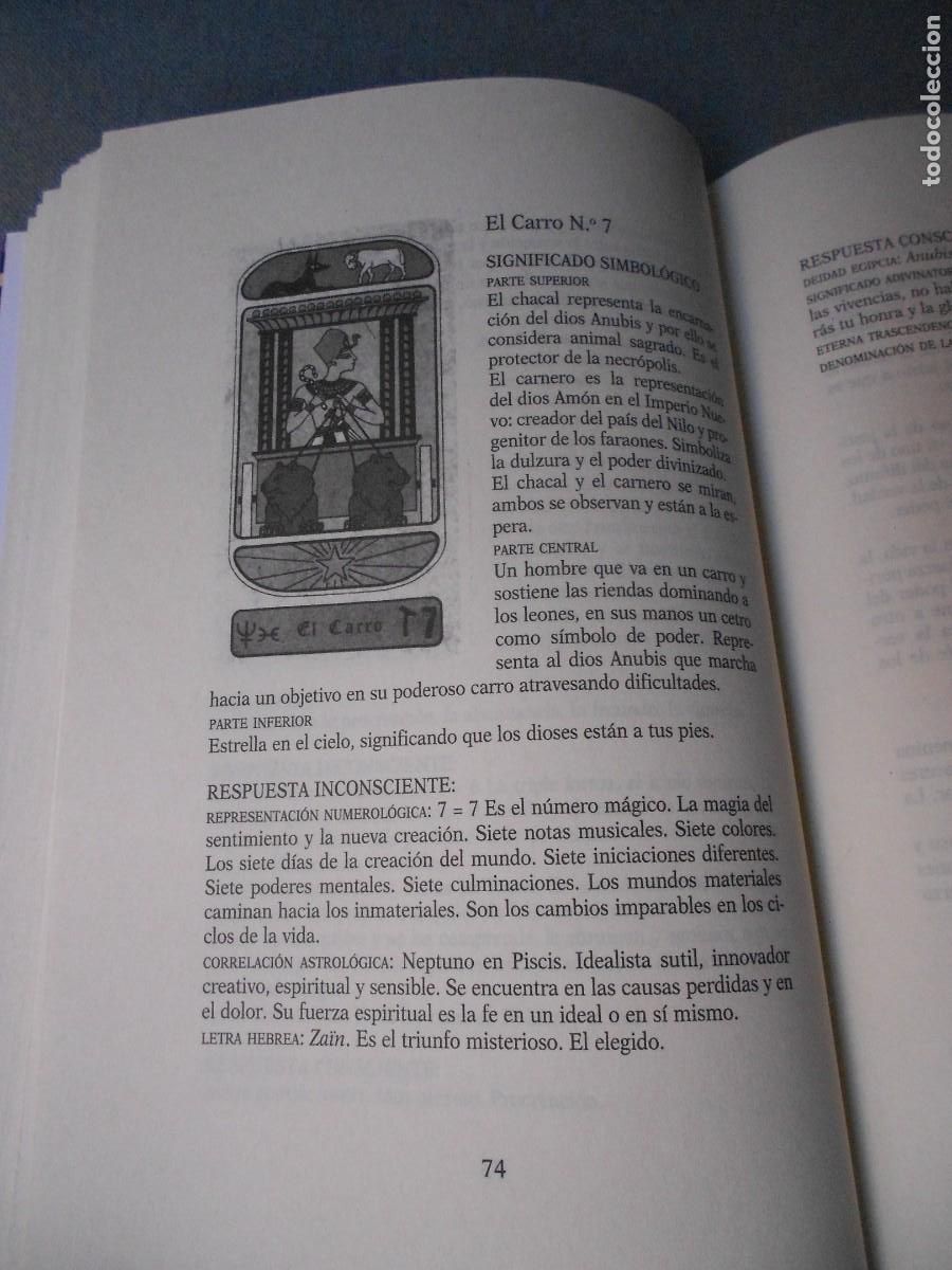 Libros de segunda mano: EL TAROT EGIPCIO. MARGARITA ARNAL - Foto 8