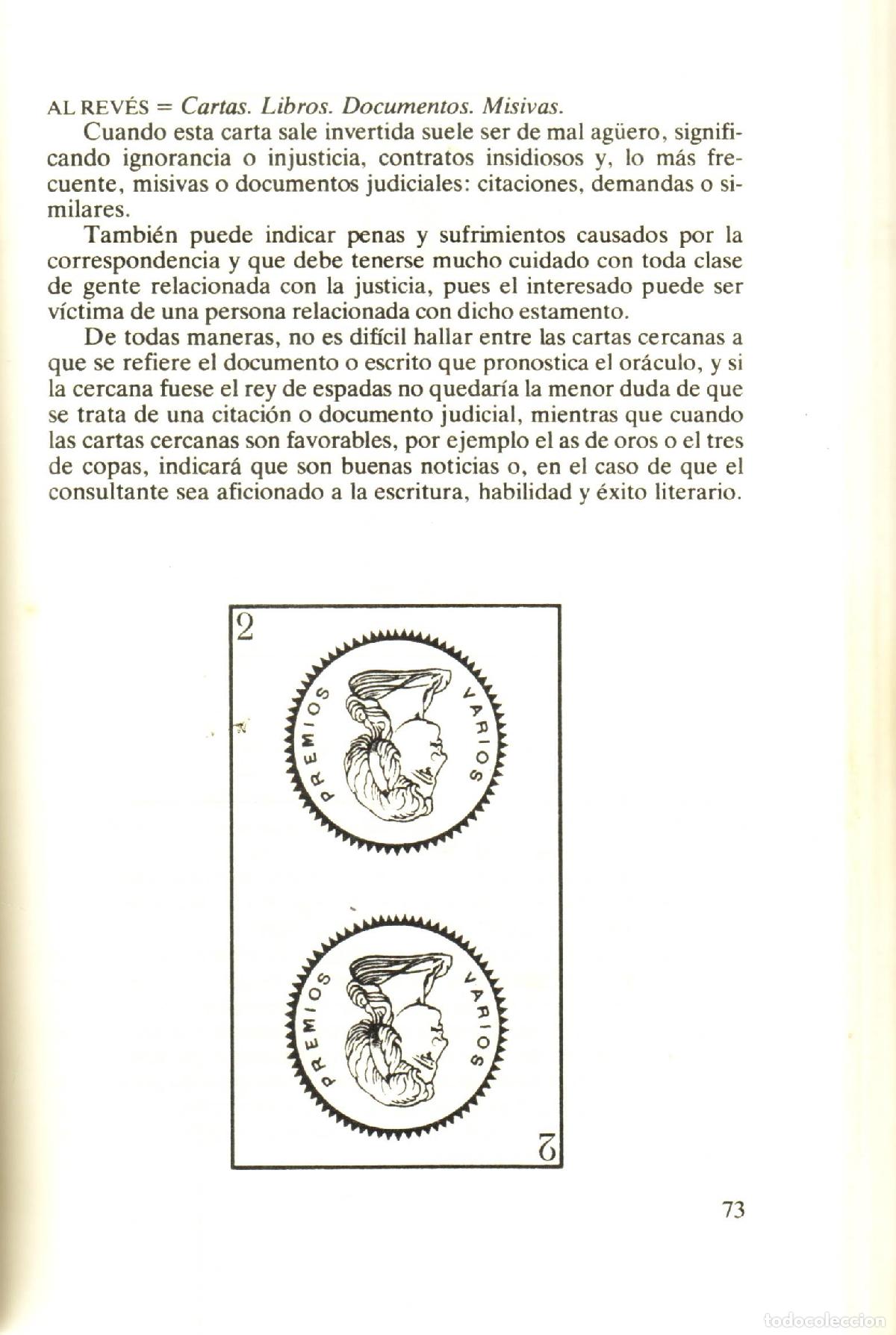 Libros de segunda mano: El arte de echar las cartas - Salas, Emilio - Foto 2