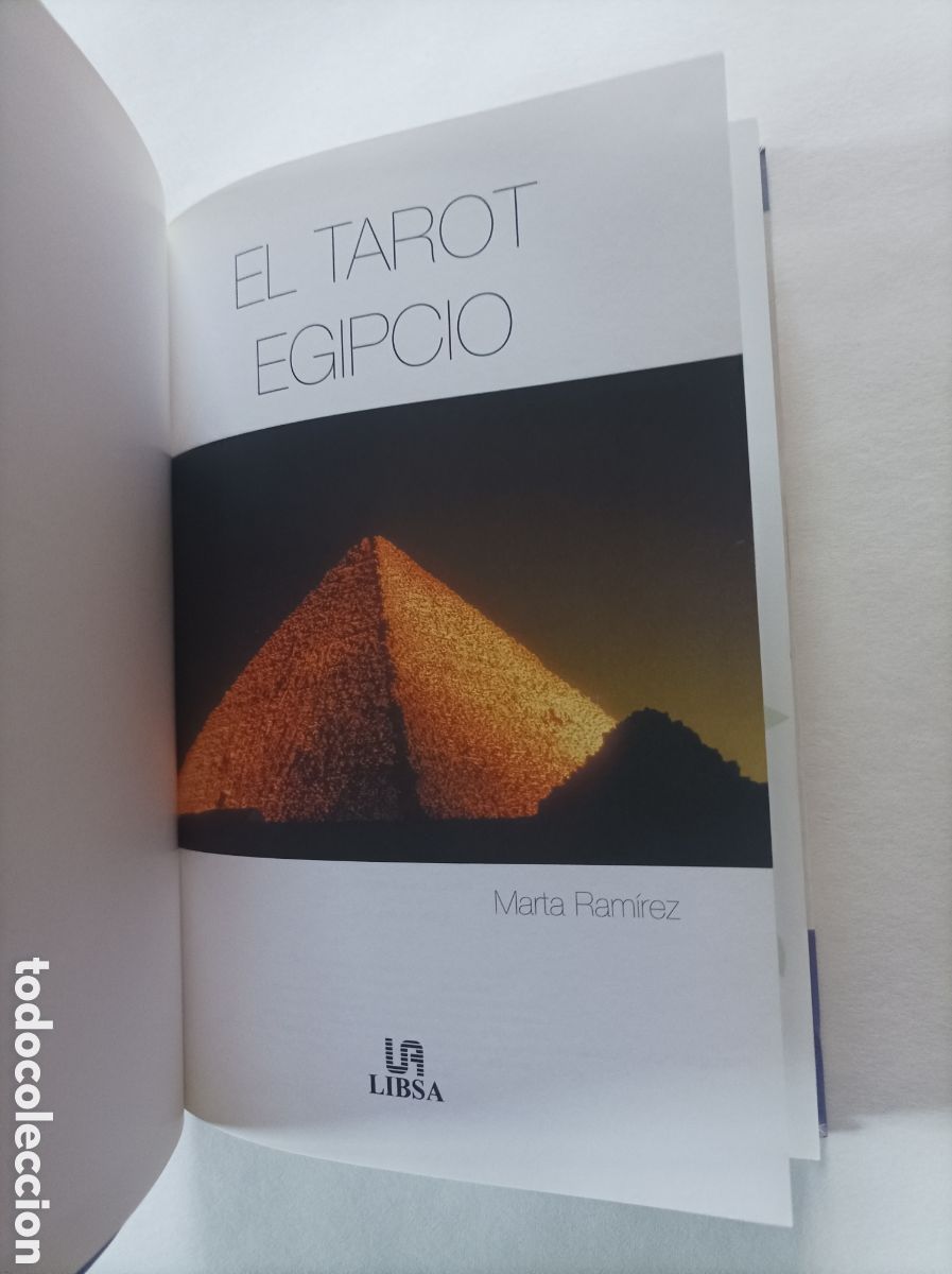 Libros de segunda mano: EL TAROT EGIPCIO / Marta Ram&iacute;rez. El enigma del antiguo Egipto. LIBSA - Foto 2