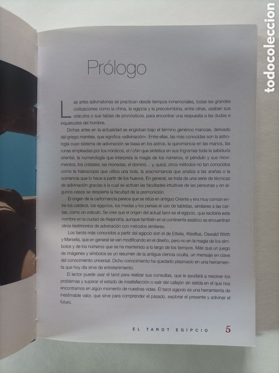 Libros de segunda mano: EL TAROT EGIPCIO / Marta Ram&iacute;rez. El enigma del antiguo Egipto. LIBSA - Foto 5