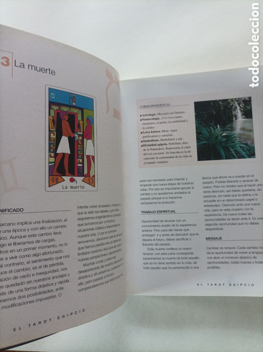 Libros de segunda mano: EL TAROT EGIPCIO / Marta Ram&iacute;rez. El enigma del antiguo Egipto. LIBSA - Foto 6
