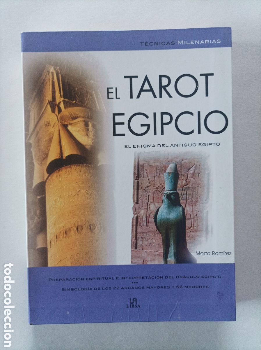 Libros de segunda mano: EL TAROT EGIPCIO / Marta Ram&iacute;rez. El enigma del antiguo Egipto. LIBSA - Foto 1