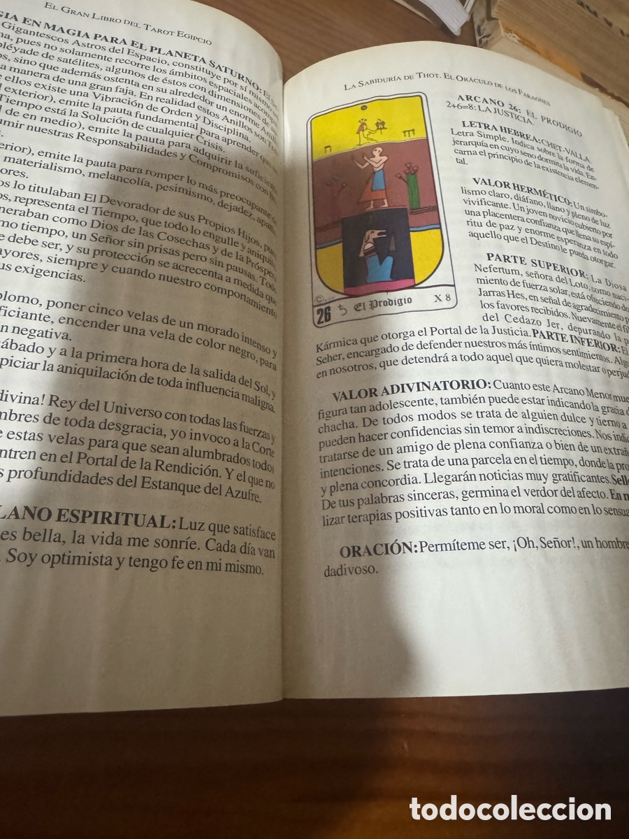 Libros de segunda mano: Libro tarot el gran libro del tarot egipcio de kheto Rigol ediciones karma 7 - Foto 5