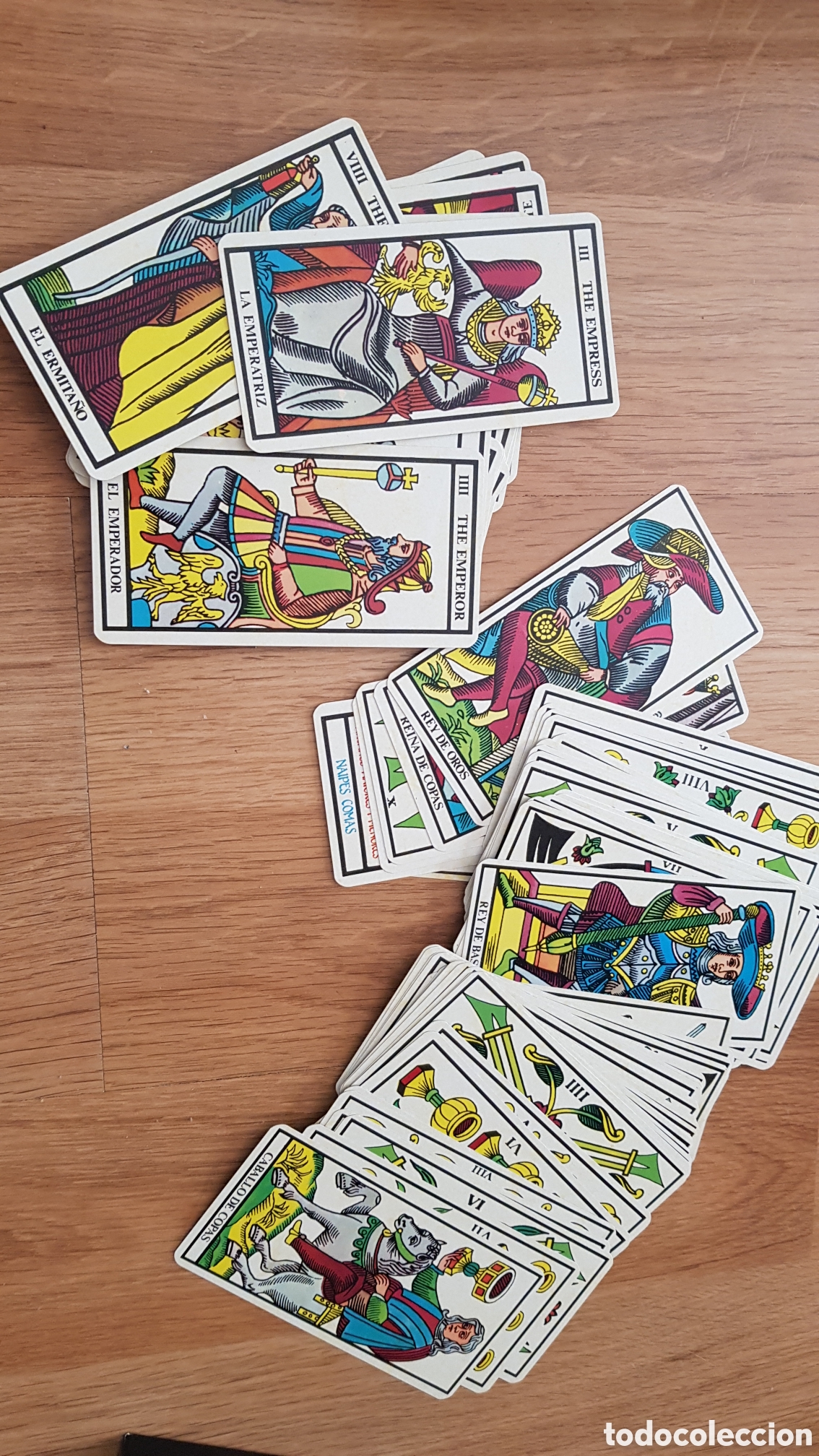 Libros de segunda mano: Divination tarot. Comas - Foto 4