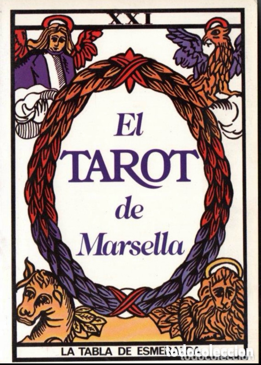 Libros de segunda mano: LIBRO DEL TAROT DE MARSELLA &ldquo; de la tabla esmeralda - Foto 1