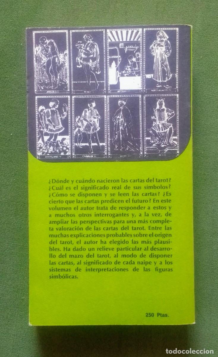 Libros de segunda mano: EL TAROT - STIART KAPLAN - 1&ordf; ed. 1982. - D20 - Foto 2