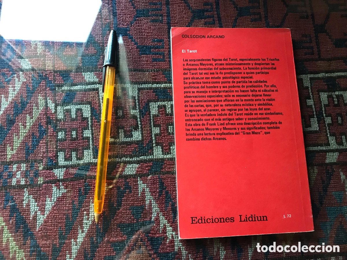 Libros de segunda mano: El Tarot. Frank Lind. Lidium - Foto 3