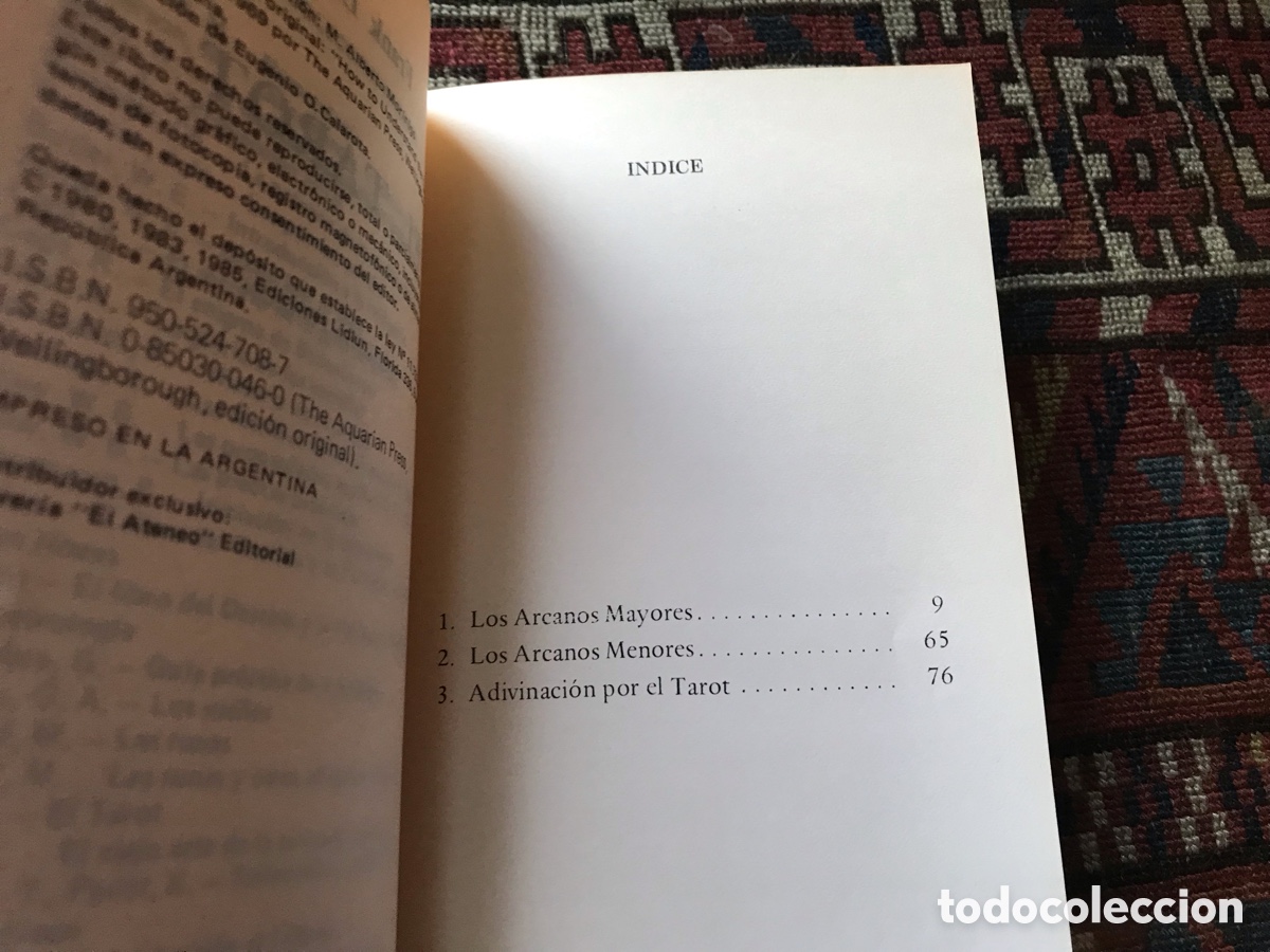 Libros de segunda mano: El Tarot. Frank Lind. Lidium - Foto 5