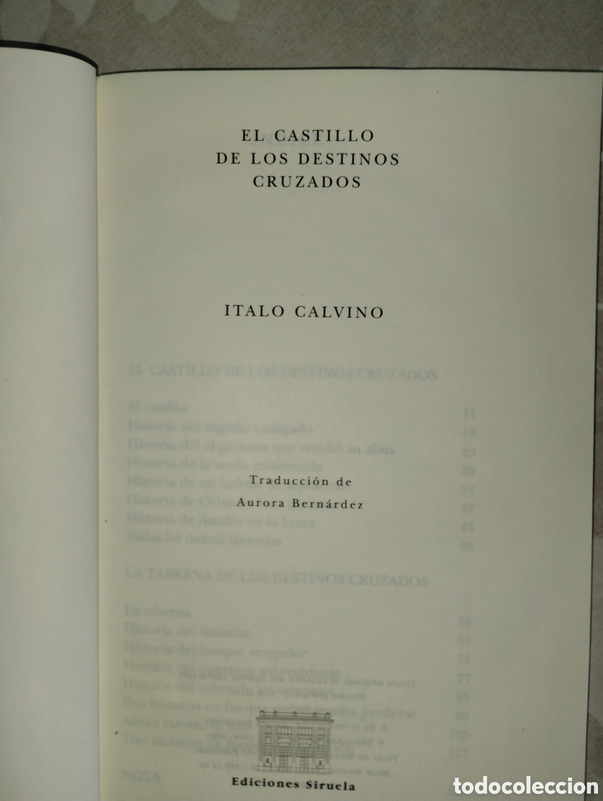 Libros de segunda mano: EL CASTILLO DE LOS DESTINOS CRUZADOS - Foto 3